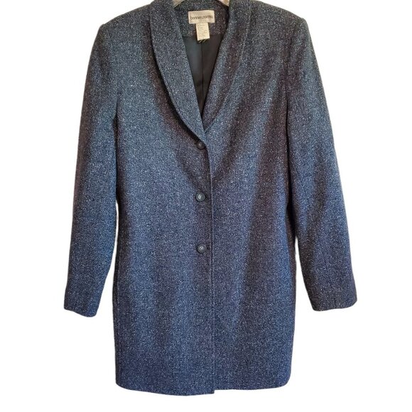 Bonnie & Norma Jacket with Pockets Wool Silk - Picture 1 of 11